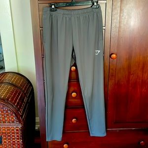 Men’s small Gymshark joggers, like new, dark grey
